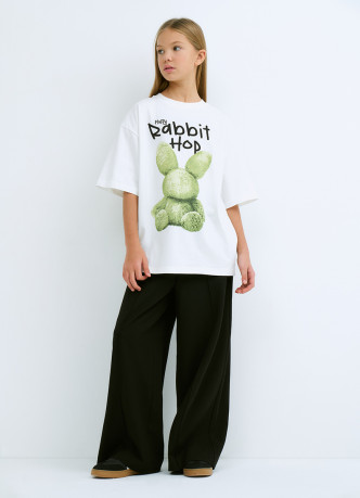 Футболка с принтом для девочек