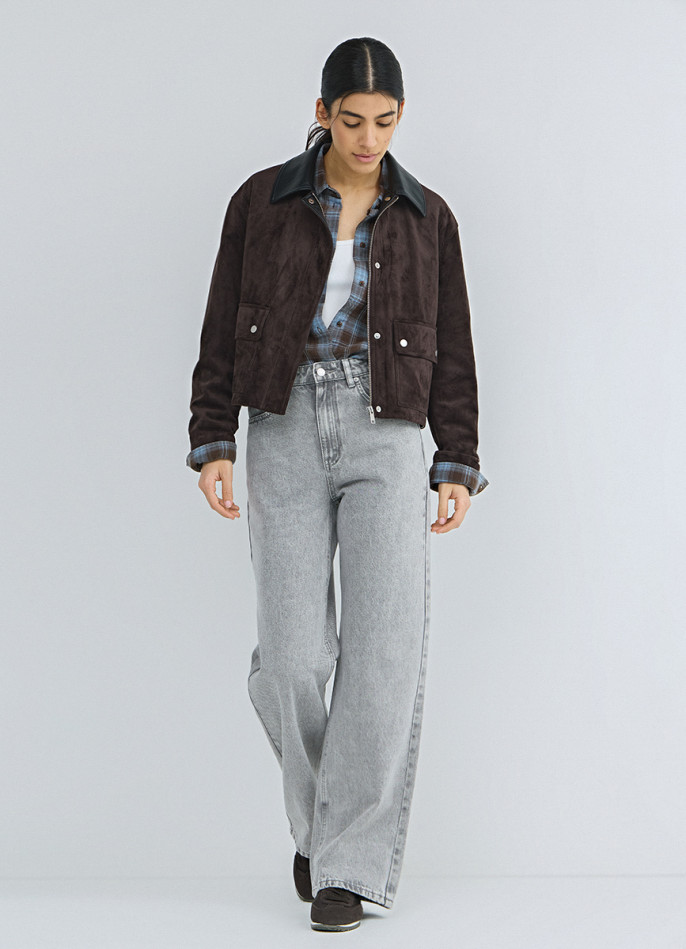 Замшевая куртка