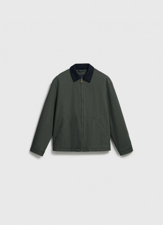 Утеплённая куртка из канваса