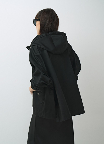 Лёгкая куртка с капюшоном, Черный O`Stin LJ666CO02-99 - фото 3