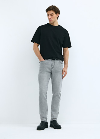 Базовая футболка с необработанным краем