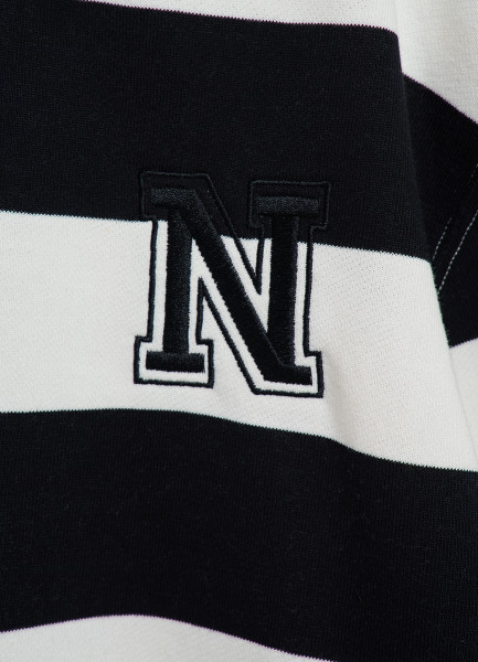 Толстовка свободная для девочек 30940180299 Черный, размер 152,146,140,164,158, фото 3