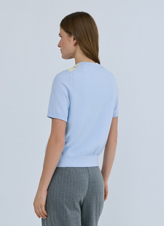 Кардиган с ромбами