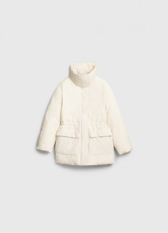 Утеплённая куртка с кулиской