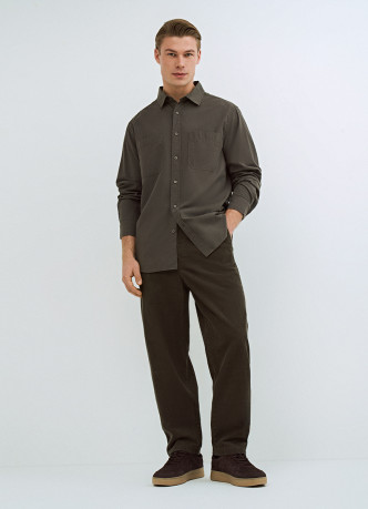 Рубашка из хлопка и лиоцелла