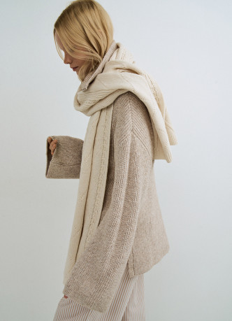 Вязаный шарф