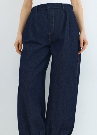 Джинсы алладины на высокой посадке