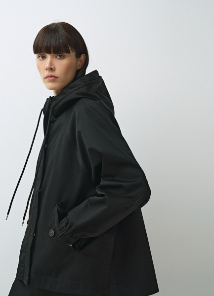 Лёгкая куртка с капюшоном, Черный O`Stin LJ666CO02-99 - фото 7