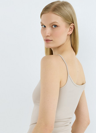 Базовый топ из микрофибры