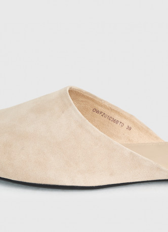 Замшевые мюли