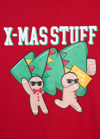 Футболка пижамная с принтом для мальчиков