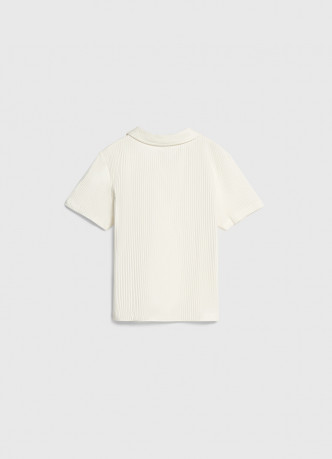 Поло в рубчик для девочек