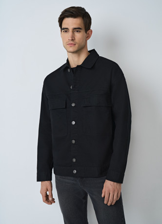 Куртка из плотного твила