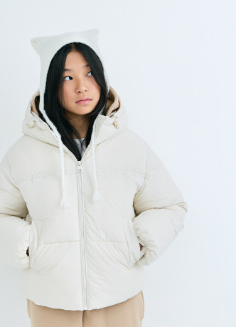 Утеплённая куртка для девочек