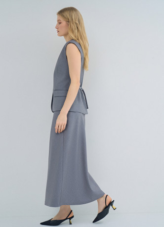 Юбка миди А-силуэта