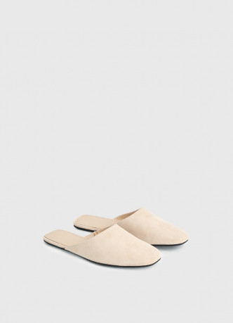 Замшевые мюли