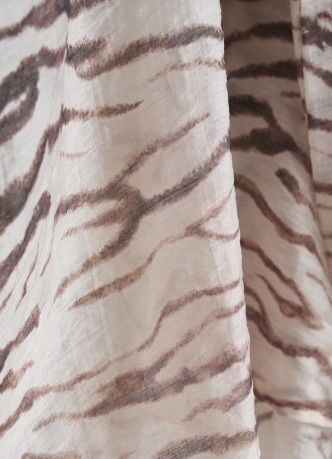 Блузка из лиоцелла с бантом-завязкой