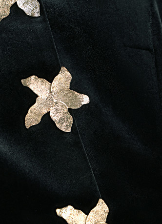 Бархатный жилет