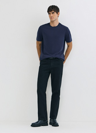 Футболка из гладкой ткани