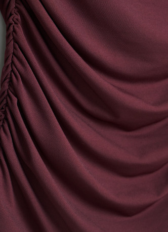 Лонгслив с драпировкой