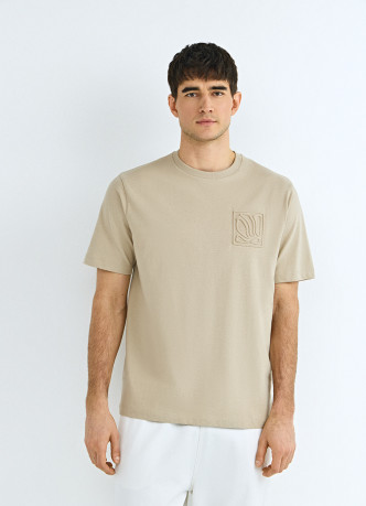 Футболка с принтом