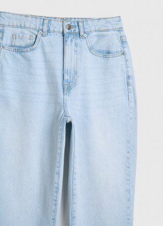 Джинсы Mom с высокой посадкой