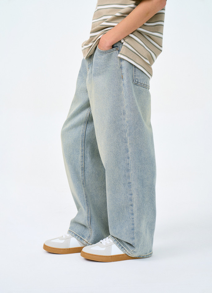 Джинсы Wide leg для мальчиков