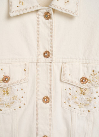 Куртка джинсовая с вышивкой