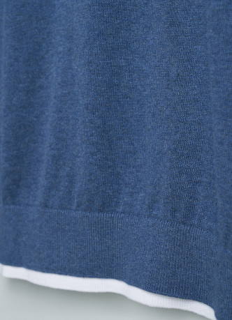 Джемпер с имитацией футболки