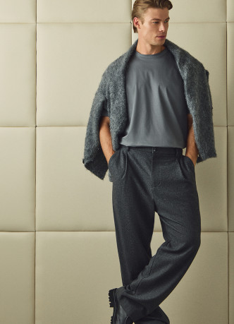 Футболка из мерсеризованного хлопка