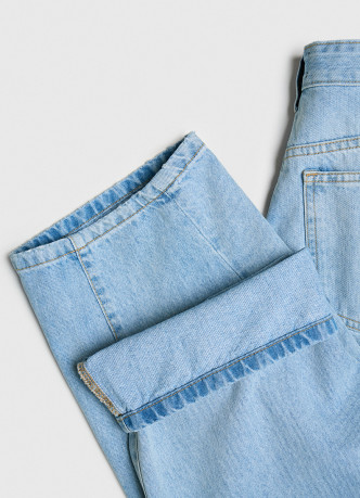 Джинсы Barrel с высокой посадкой