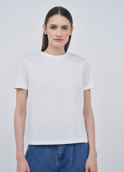 Базовая футболка, Белый O`Stin LT665EO02-00 - фото 4