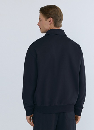 Куртка с воротником поло