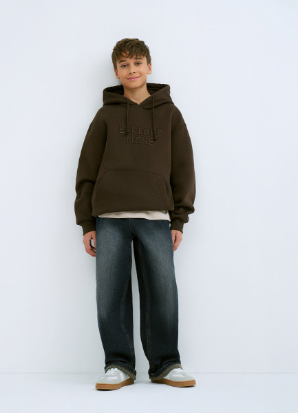 

Утеплённые джинсы для мальчиков, Синий