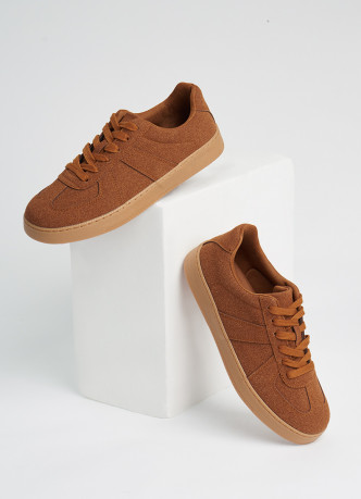 Кеды из искусственной замши