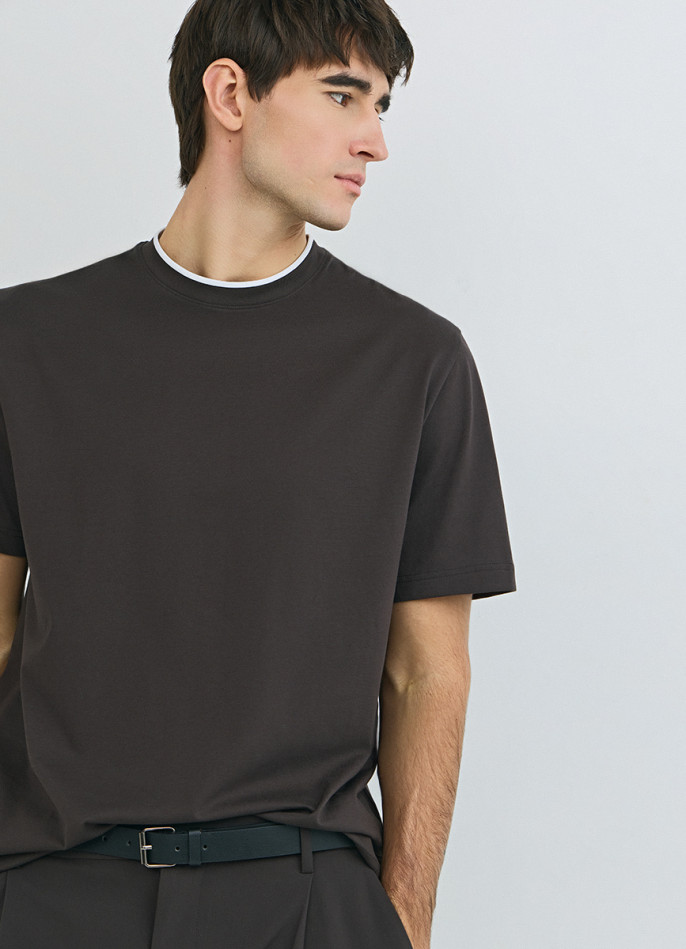 Базовая футболка из хлопка