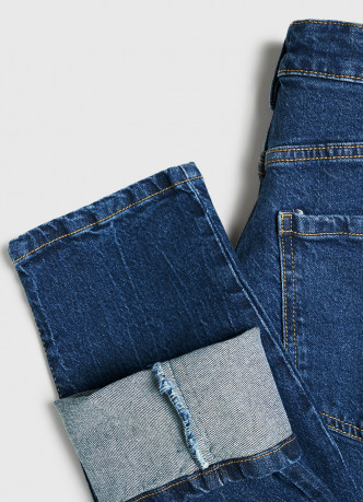 Джинсы Mom с высокой посадкой