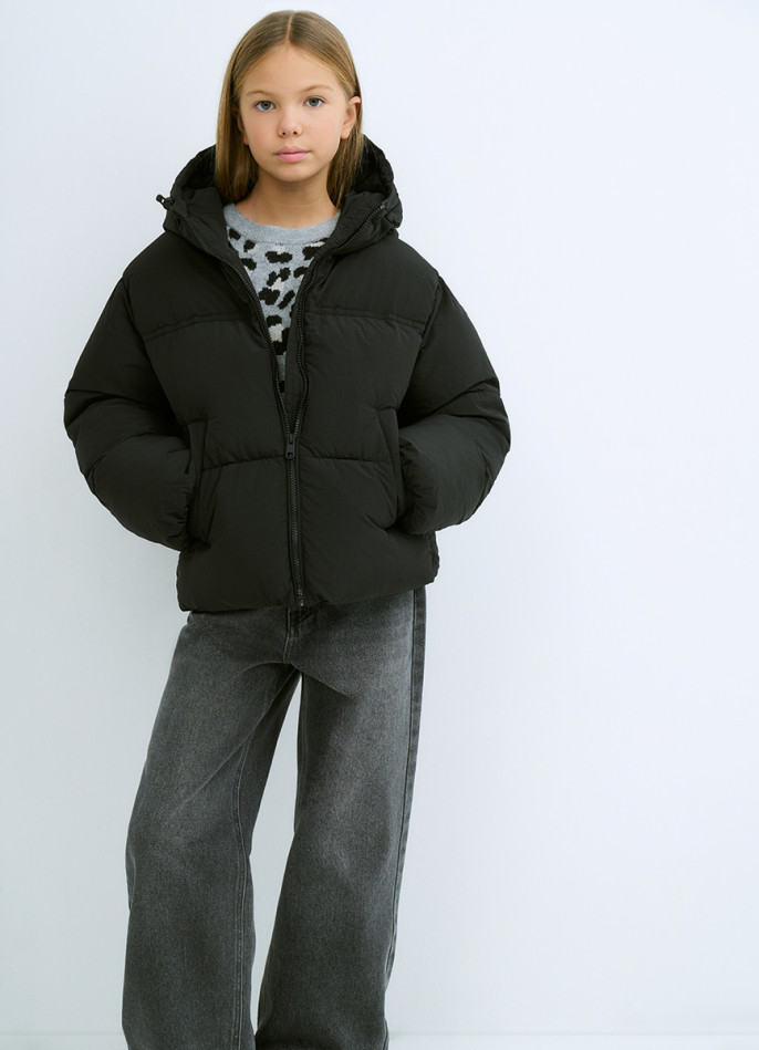 Утеплённая куртка для девочек