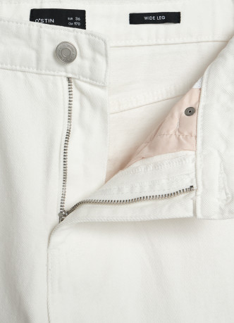 Джинсы Wide leg с высокой посадкой