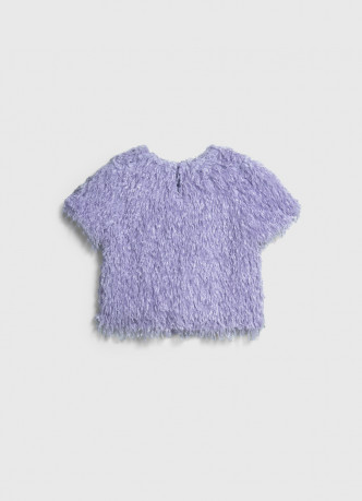 Фактурная блузка для девочек