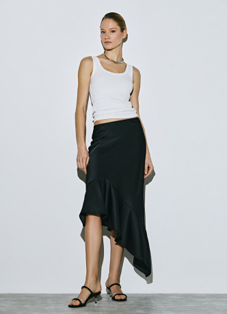 Базовая майка в рубчик