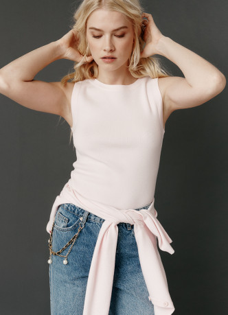 Базовая майка из трикотажа