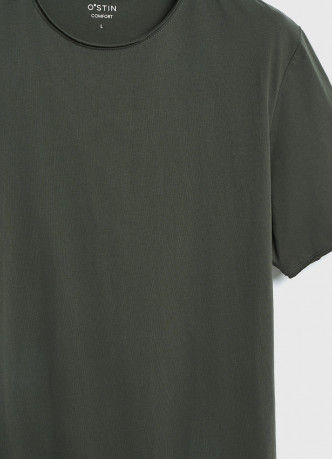 Футболка с необработанным краем