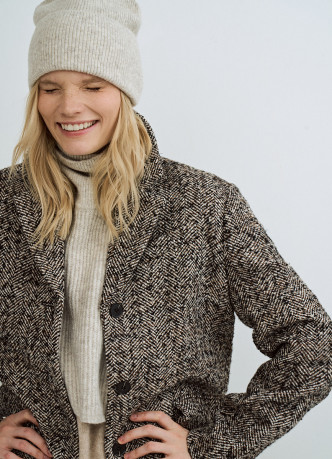 Шапка с отворотом