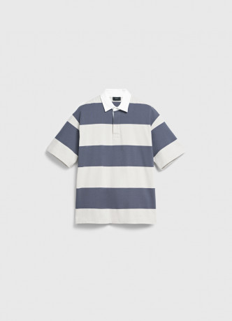 Поло в полоску из хлопка