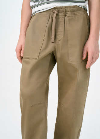 Брюки с эластичным поясом для мальчиков