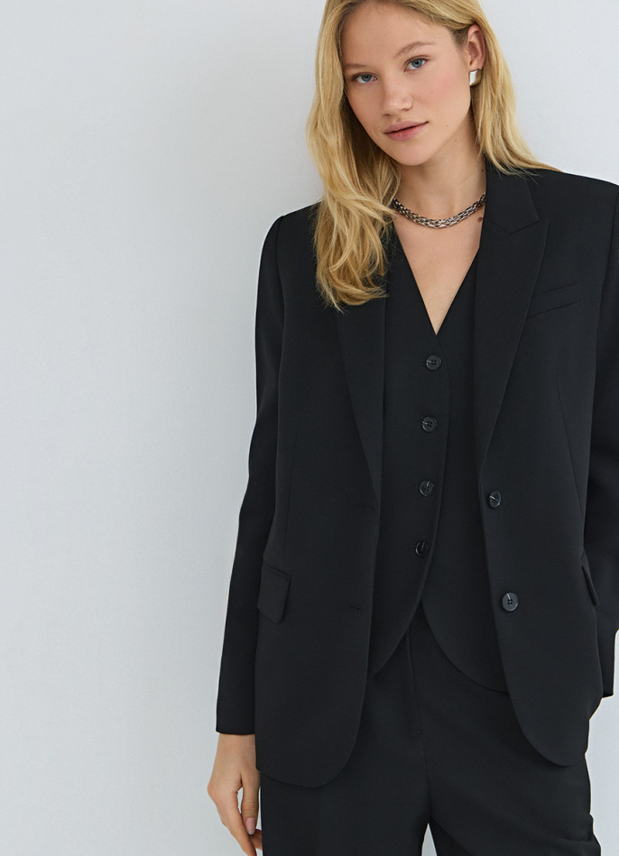 Однобортный жакет