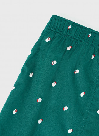 Текстильные трусы-боксеры с принтом