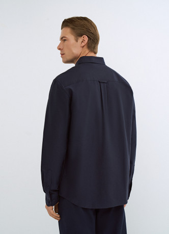 Рубашка из ткани оксфорд