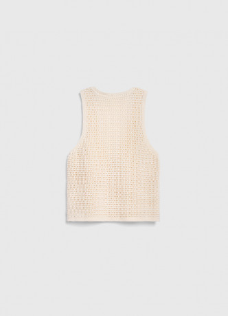 Ажурный жилет для девочек